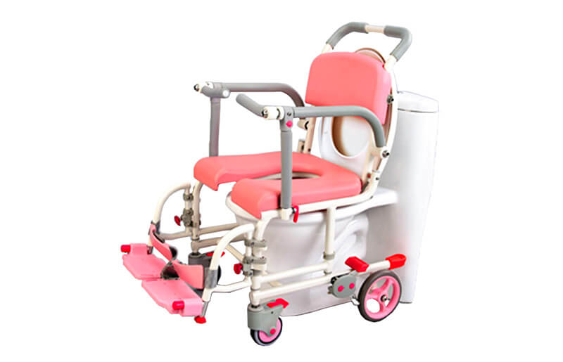 Wheelchair for use in bathroom model SW-21W