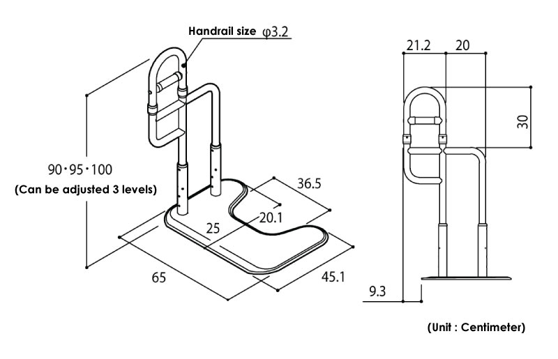 UCARE TS Handrail