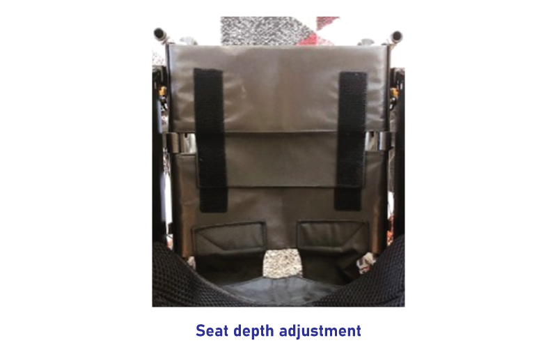 Grace Core 21B Seat depth adjustment